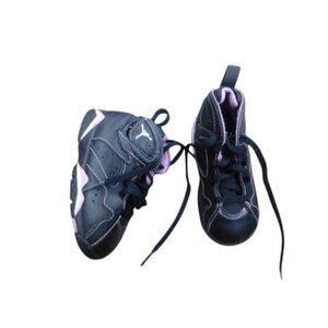 Nike Air Jordan Size 8C Girls Toddler Lace Up High Top Athletic Shoes Sneakers